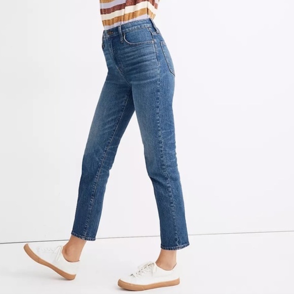 Madewell Classic Straight Jeans Coldbrook Wash 26 - Picture 1 of 10